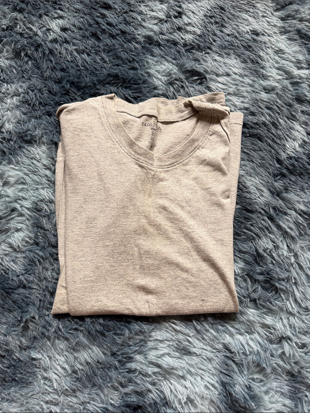 FREE - Men's Crew Neck T-Shirt in Light Grey